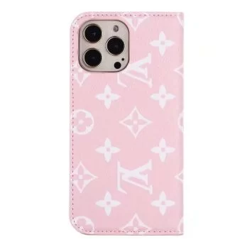 Louis Vuitton Black Monogram Wallet iPhone 12 11 Pro Max 13 14 Pro Case