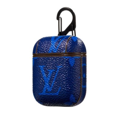 Louis Vuitton AirPods Pro 1 2 3 Case - Neon Blue
