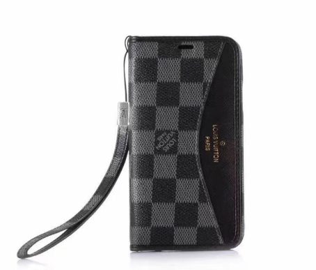 Louis Vuitton Damier E Monogram Wallet Case for iPhone 15 14 13 11 12 Pro Max 12 13 Mini Max Xs Max XR 7 8 Plus