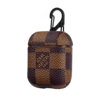 Louis Vuitton Brown Checkerboard Airpods 1 2 3 Pro Case