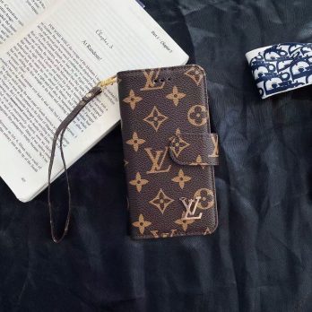 Classic Black Louis Vuitton X Supreme Samsung Galaxy Note 9 Wallet Case
