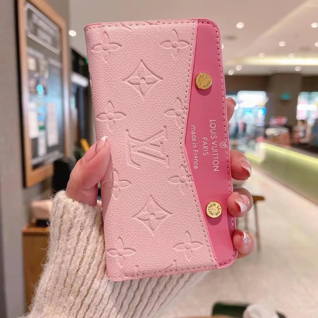 lv iphone 14 case pink