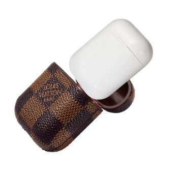 Louis Vuitton Brown Checkerboard Airpods 1 2 3 Pro Case