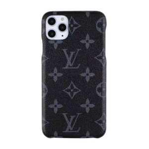 Louis Vuitton Damier E Thin Leather Case for iPhone 14 11 12 13