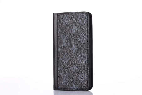 Louis Vuitton Eclipse Wallet Case for iPhone 12 11 13 14 15 Pro Max Xs Max XR 7 8 Plus