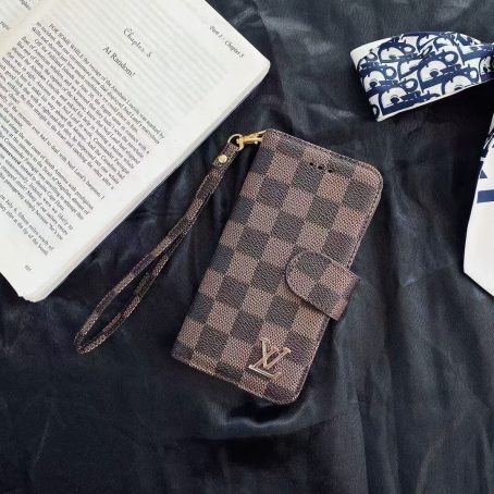 Louis Vuitton Damier Ebene Monogram Wallet Case for Samsung Galaxy S21 S20 Plus Note 10 Note 20 Ultra