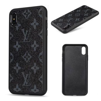 Louis Vuitton Eclipse Monogram Thin Leather Case for Samsung Galaxy S22 Ultra S21 Plus S20 Note 10 Plus Note 20 Ultra