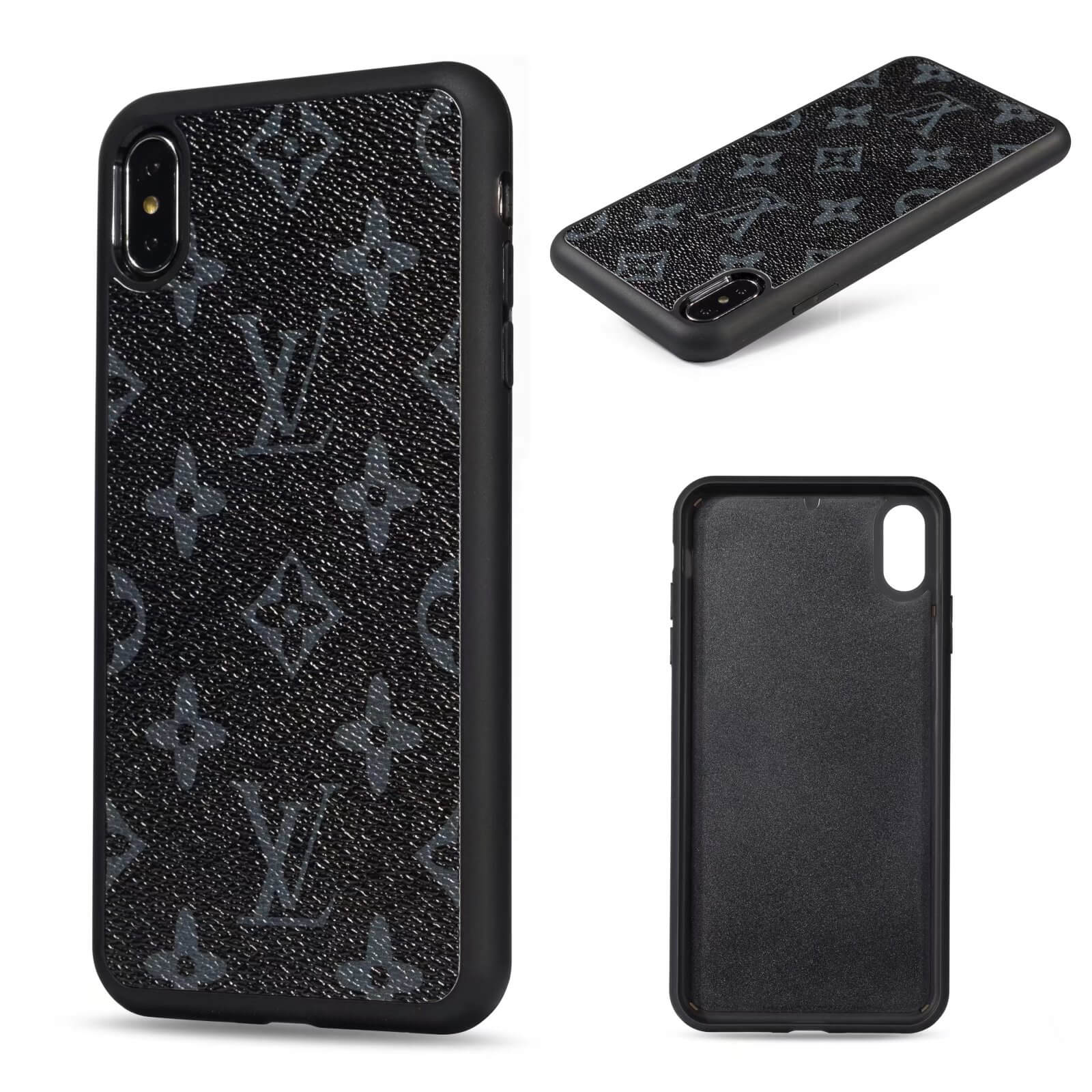 Louis Vuitton Eclipse Monogram Thin Leather Case for iPhone 14 13
