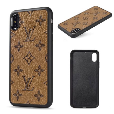 Louis Vuitton Yellow Monogram Thin Leather Case for iPhone 14 13 12 11 Pro Max Xs XR 7 8 Plus 12 13 Mini
