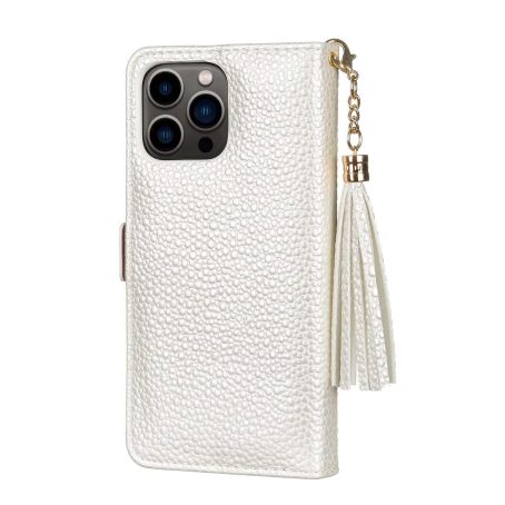 Louis Vuitton White Wallet Case for iPhone 12 11 13 14 Pro Max Xs Max XR 7 8 Plus