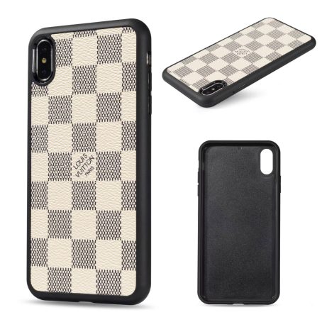 Louis Vuitton Damier Azur Thin Leather Case for Samsung Galaxy S22 Ultra S21 Plus S20 Ultra Note 10 Plus Note 20 Ultra