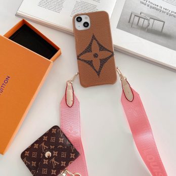 Louis Vuitton Yellow On Strap Bumper Case for iPhone 15 14 13 12 11 Pro Max