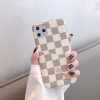 Louis Vuitton Damier Azur Card Holder Thin Case for iPhone 15 14 13 12 11 Pro Max XR Xs 8 7 Plus