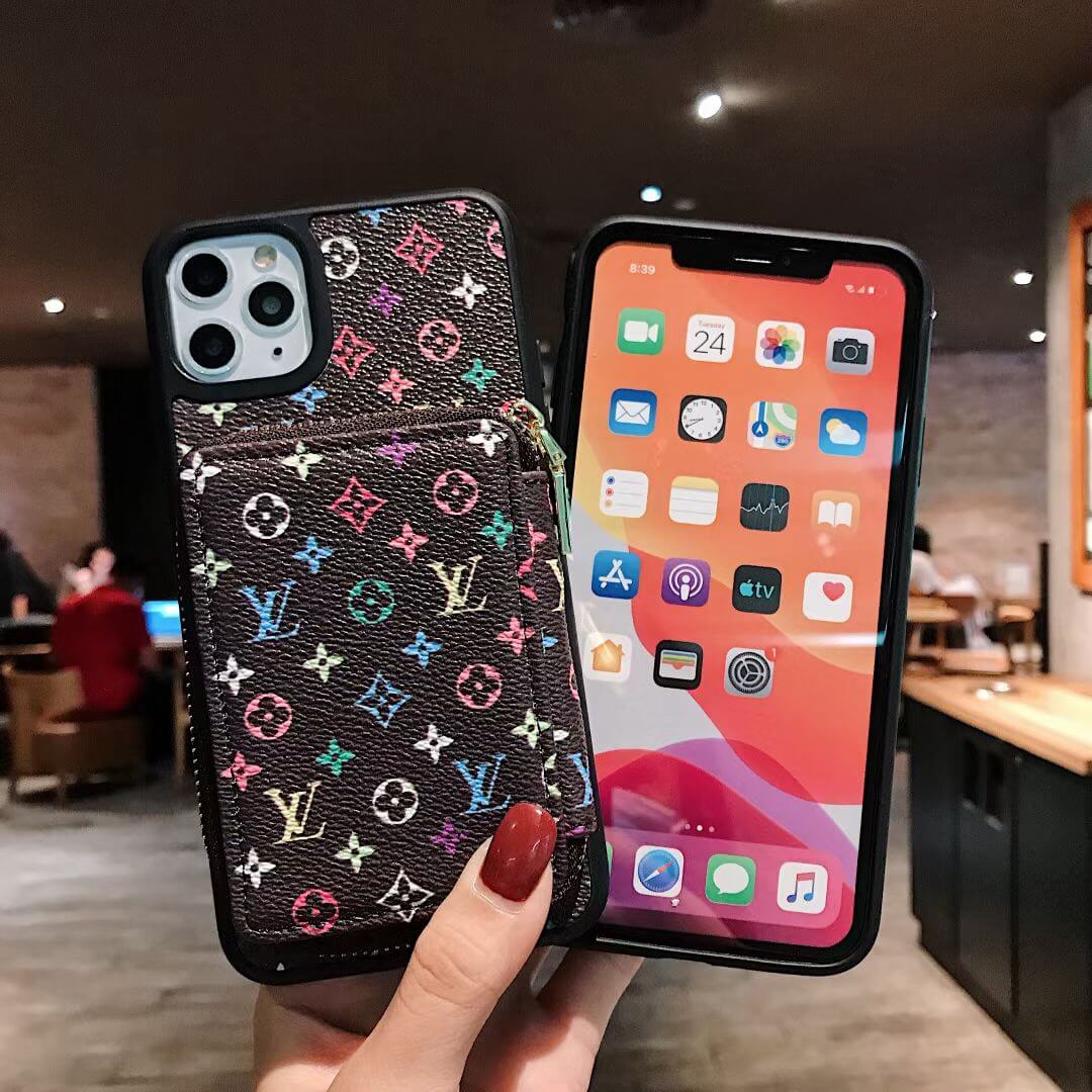lv wallet phone case iphone 11 pro max