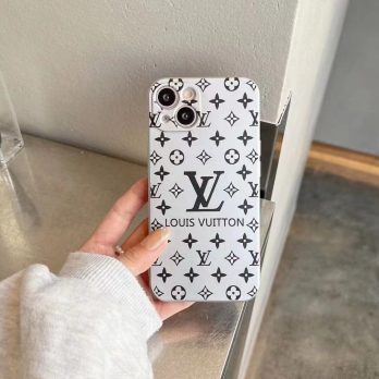 Louis Vuitton Monogram Thin Silver TPU Case for iPhone 11 12 13 Pro Max Xs XR 7 8 Plus 13 12