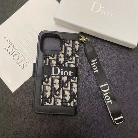 Dior Canvas Wallet Case for Samsung Galaxy Phone