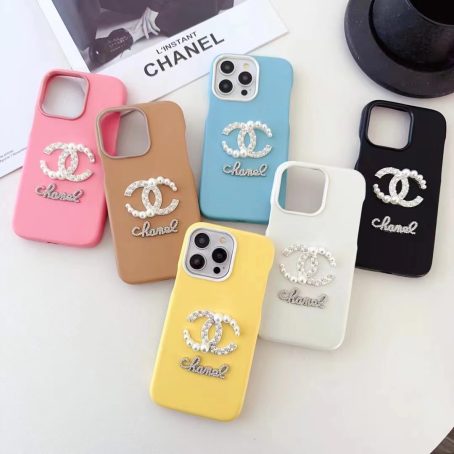 Chanel Jelly Color Thin Case for iPhone 15 14 13 12 Pro Max