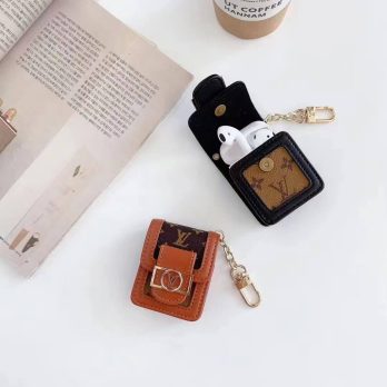 Louis Vuitton Dauphine mm Brown Monogram Case Airpods Pro 1 2 3