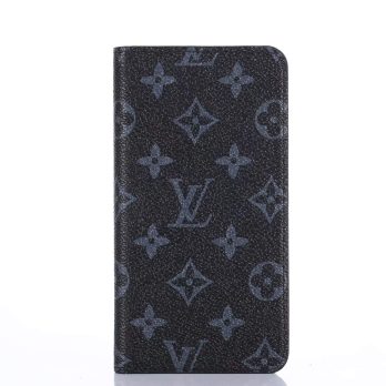 [CLASSIC]Louis Vuitton Eclipse Monogram Wallet Case for iPhone 14 12 11 13 Pro 12 13 Mini Max Xs Max XR 7 8 Plus