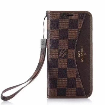 Louis Vuitton Damier Ebene Monogram Wallet Case for iPhone 14 13 11 12 Pro Max 12 13 Mini Max Xs Max XR 7 8 Plus