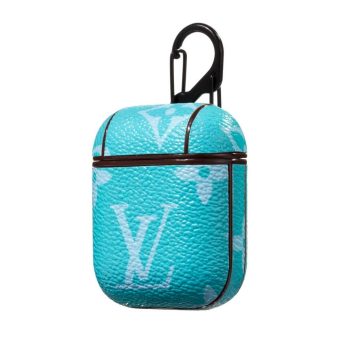 Louis Vuitton AirPods Pro 1 2 3 Case – Neon Sky blue