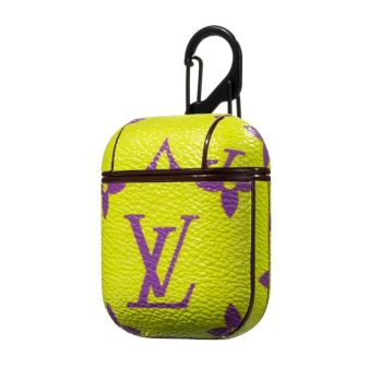 Louis Vuitton AirPods Pro 1 2 3 Case – Neon Yellow