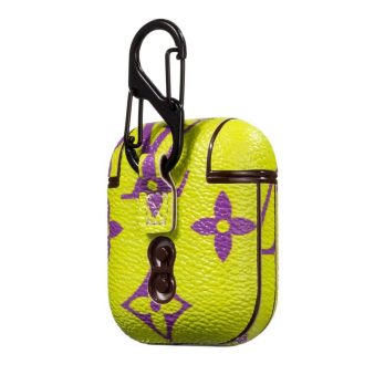 Louis Vuitton AirPods Pro 1 2 3 Case – Neon Yellow