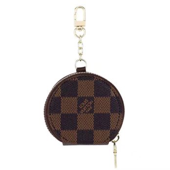 Louis Vuitton Damier Ebene Leather Case Protective Bag Airpods 1 2 3 Pro