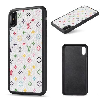 Louis Vuitton White Small Monogram Thin Leather Case for Samsung Galaxy S22 Ultra S21 Plus S20 Ultra Note 10 Plus Note 20 Ultra
