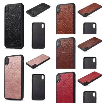 [Embossed]Louis Vuitton Monogram Embossed Leather Slim Case for Samsung Galaxy S24 S23 S22 Ultra S21 Plus S20 Ultra Note 10 Plus Note 20 Ultra