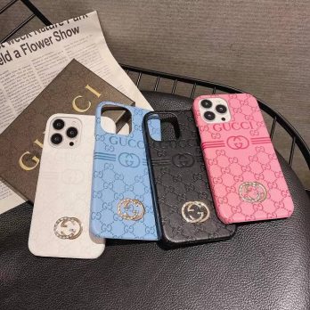 G G Thin Leather Case for iPhone 14 Plus 13 12 11 Pro Max Xs XR 7 8 Plus