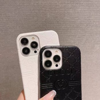 G G Thin Leather Case for iPhone 14 Plus 13 12 11 Pro Max Xs XR 7 8 Plus