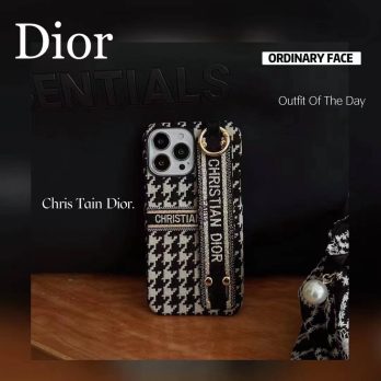 Christian Dior Wrist band Case for iPhone 15 14 Plus 13 12 11 Pro Max Xs XR 7 8 Plus