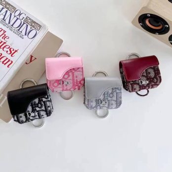 Dior Saddle Leather Case Cover for Airpods Pro 1 2 3