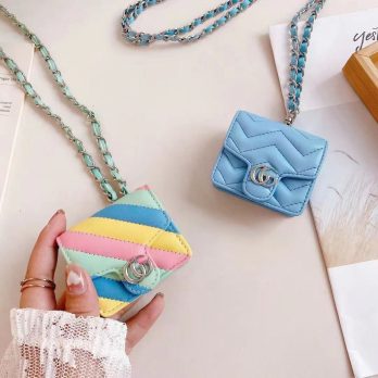 GG Soft Leather Lanyard Case Cover for Airpods Pro 1 2 3