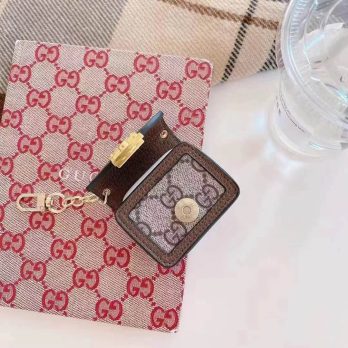 GG Leather Protective Case Cover for Airpods Pro 1 2 3
