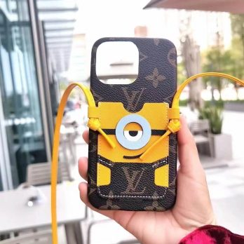 [CUTE!]Louis Vuitton x Despicable Me Case for iPhone 15 14 13 Mini 12 11 Pro Max Xs Max XR