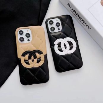 Chanel Soft Leather Card Holder Case for iPhone 11 12 13 14 15 Pro Max