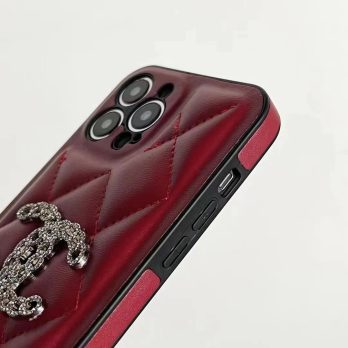 Chanel Soft Leather Case for iPhone 11 12 13 14 15 Pro Max