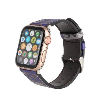 Coach Apple Watch Band Straps Compatible iWatch Replacement Leather Band