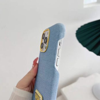 Denim Fabric Case for iPhone 11 12 13 14 Pro Max