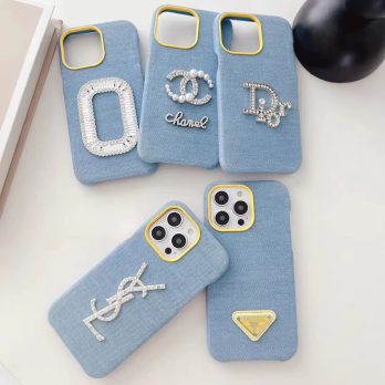 Denim Fabric Case for iPhone 11 12 13 14 Pro Max