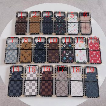 Louis Vuitton Monogram Leather Trunk Case for Samsung Galaxy Z Flip 3/ 4