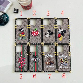 Gucci Embroidery Eye Trunk Case for Samsung Galaxy S24 S23 S22 S21 S20 S10 Ultra Plus Note 10 20 Ultra