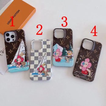 Louis Vuitton Vivienne Holiday Monogram Slim Case for Samsung Galaxy Phone Cover