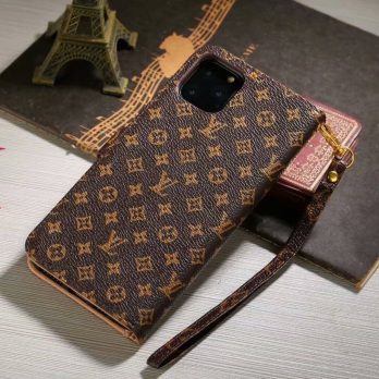 Louis Vuitton Monogram Wallet Case for Samsung Galaxy S25 S24 S23 S22 Ultra S21 Note 20 Ultra – Small Brown