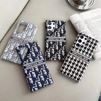 Dior Canvas Case for Samsung Galaxy S24 S23 S22 S21 Ultra