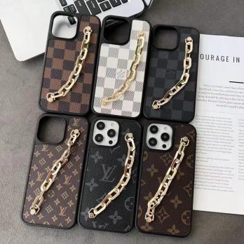 Louis Vuitton Wrist Strap Chain Phone Case